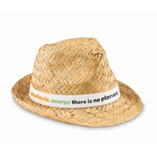 Sombrero personalizable de paja natural